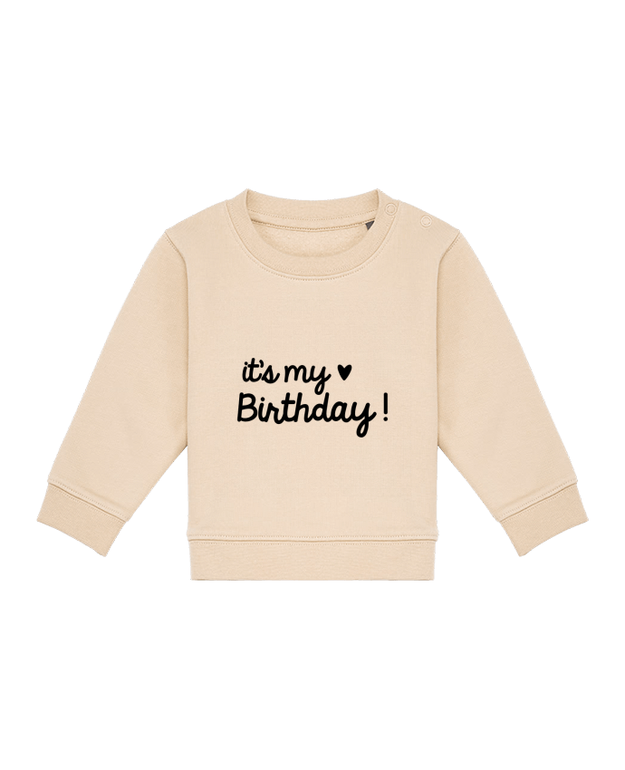 Sweat bébé it's my birthday cadeau par Original t-shirt