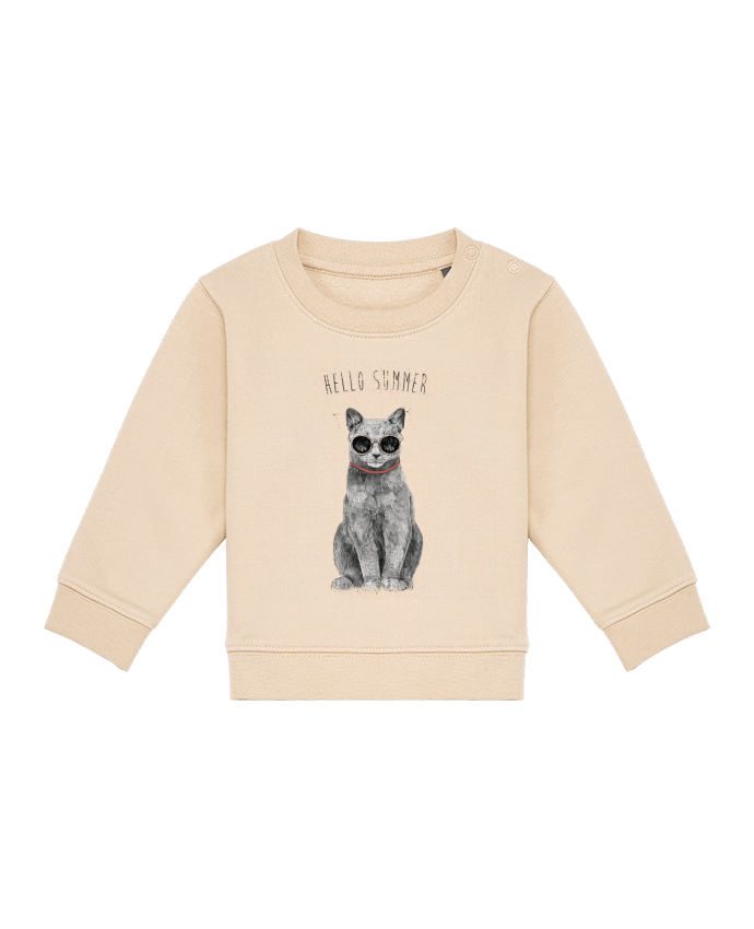 Sweat bébé Hello Summer par Balàzs Solti