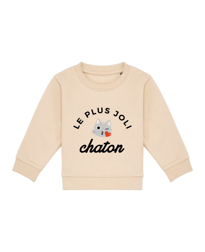 Sweat bébé Le plus joli chaton par Nana
