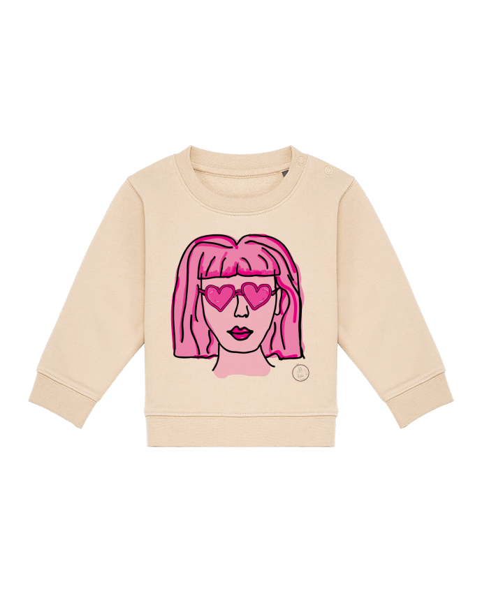 Sweat bébé Fuccia par Juanalaloca