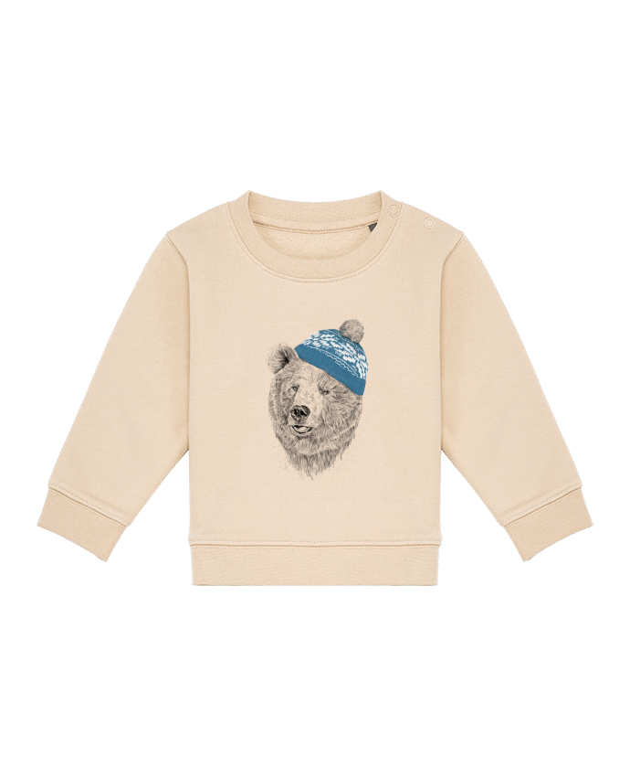 Sweat bébé Hello Winter par Balàzs Solti