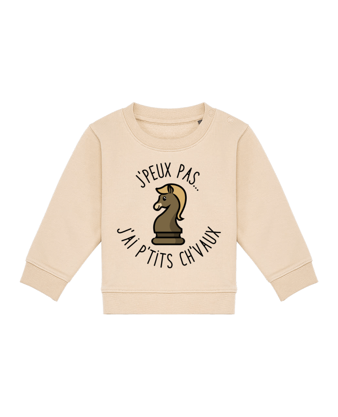 Sweat bébé je peux pas j'ai petits chevaux par Lamouchenoire
