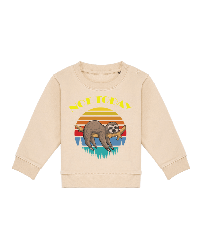 Sweat bébé Not today par jorrie