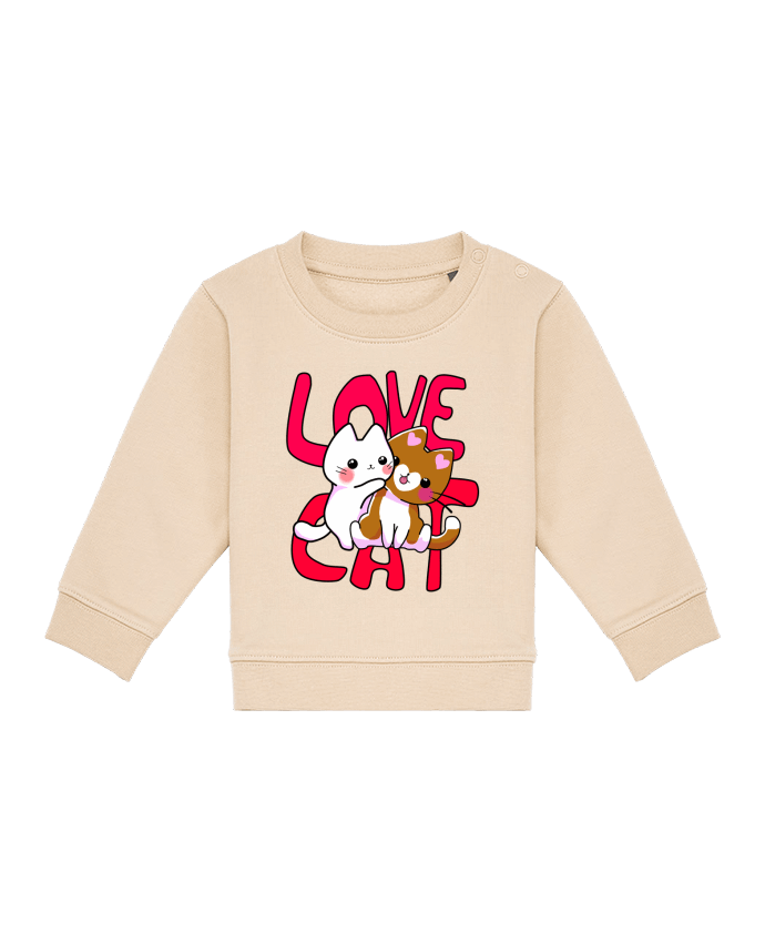 Sweat bébé Amor de Gato par MaaxLoL