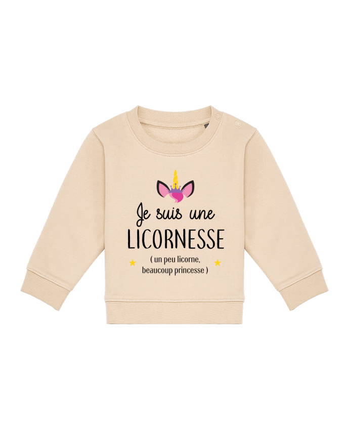 Sweat bébé Licornesse par La boutique de Laura