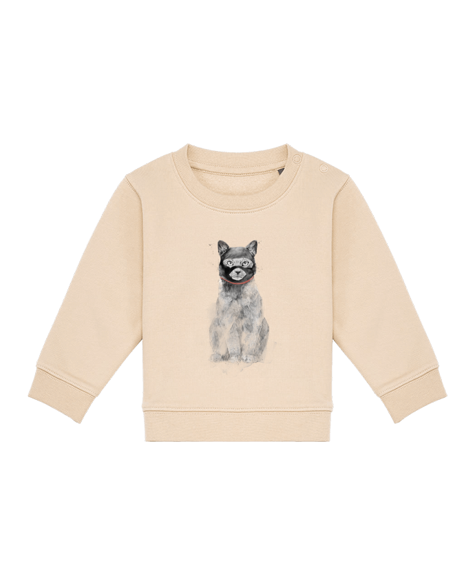 Sweat bébé Masked cat par Balàzs Solti