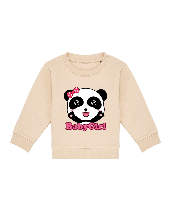 Sweat bébé Baby Girl Panda par Geekshow