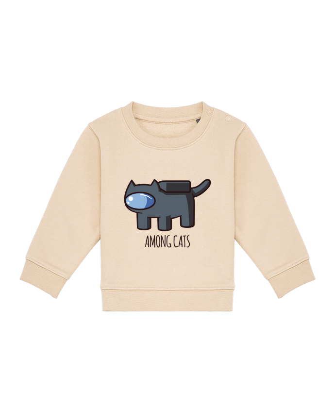Sweat bébé Among cats par Geekshow