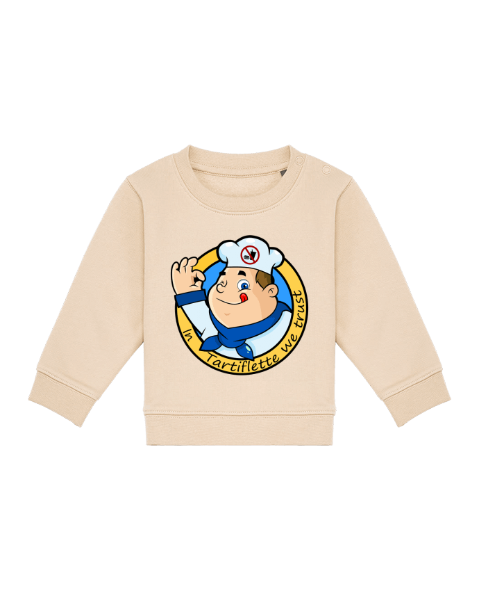 Sweat bébé Tartiflette par NoriskNimoDigitalArt