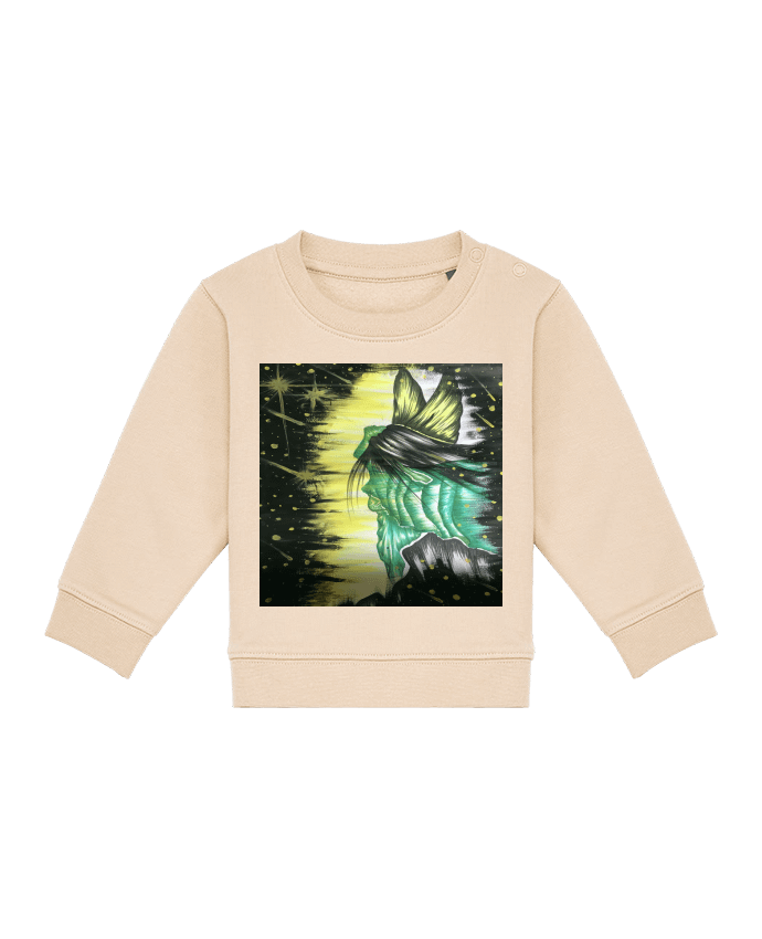 Sweat bébé angel par Kaoutar fashiondesigner