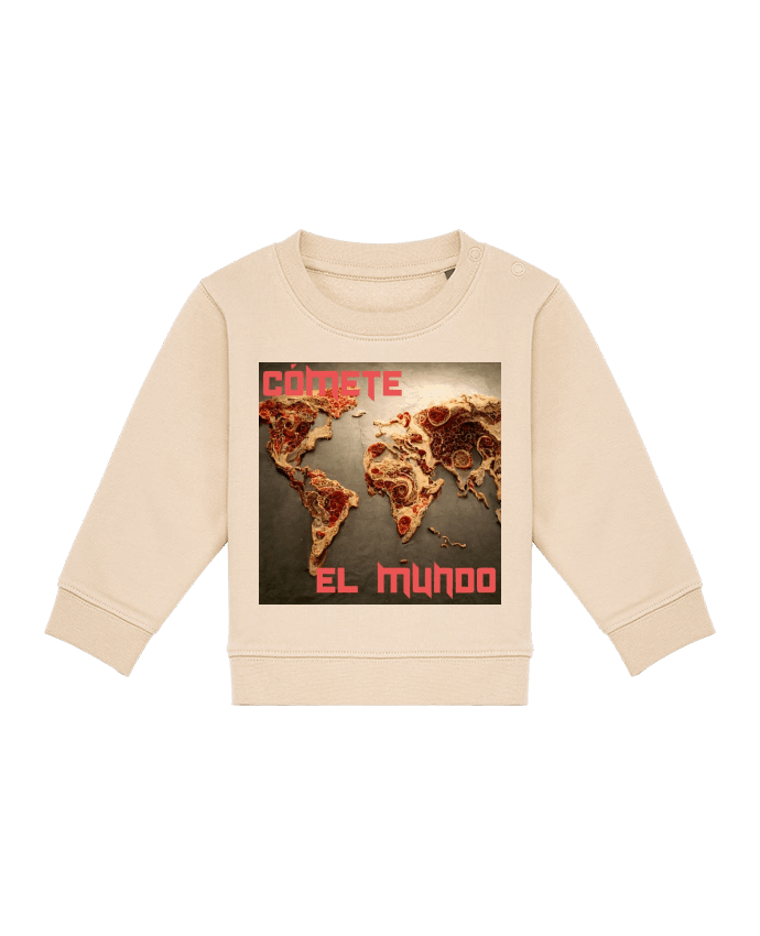 Sweat bébé Cómete el mundo! par a-Creations