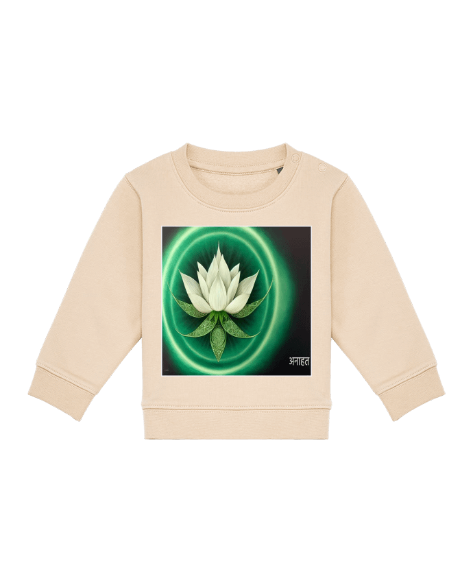 Sweat bébé Chakra Manipura Flor de Loto par a-Creations