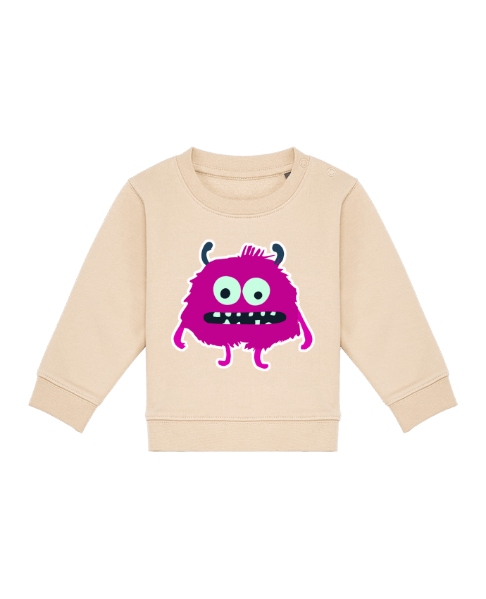 Sweat bébé Monstre rose par justsayin