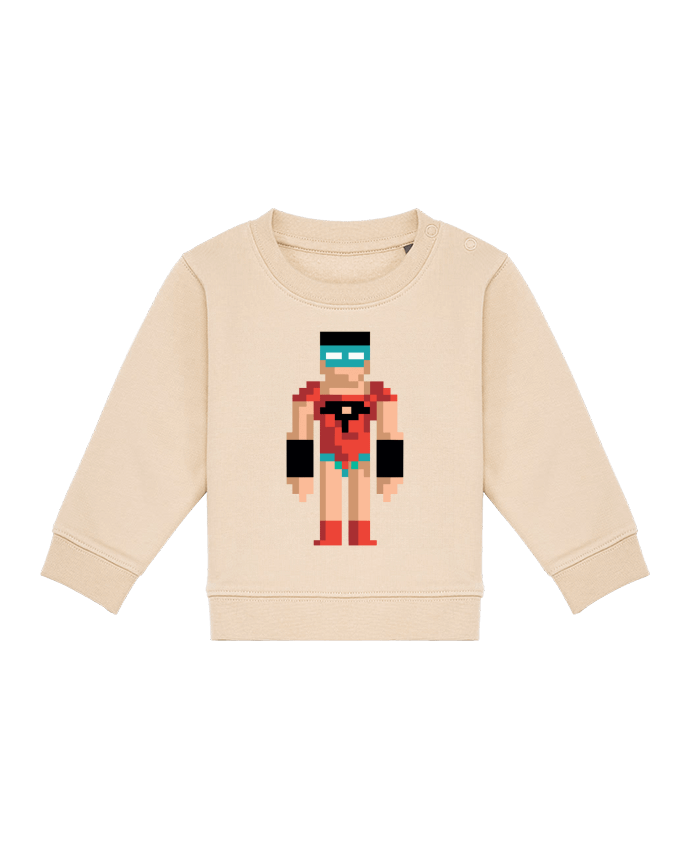 Sweat bébé Super héros vintage par justsayin
