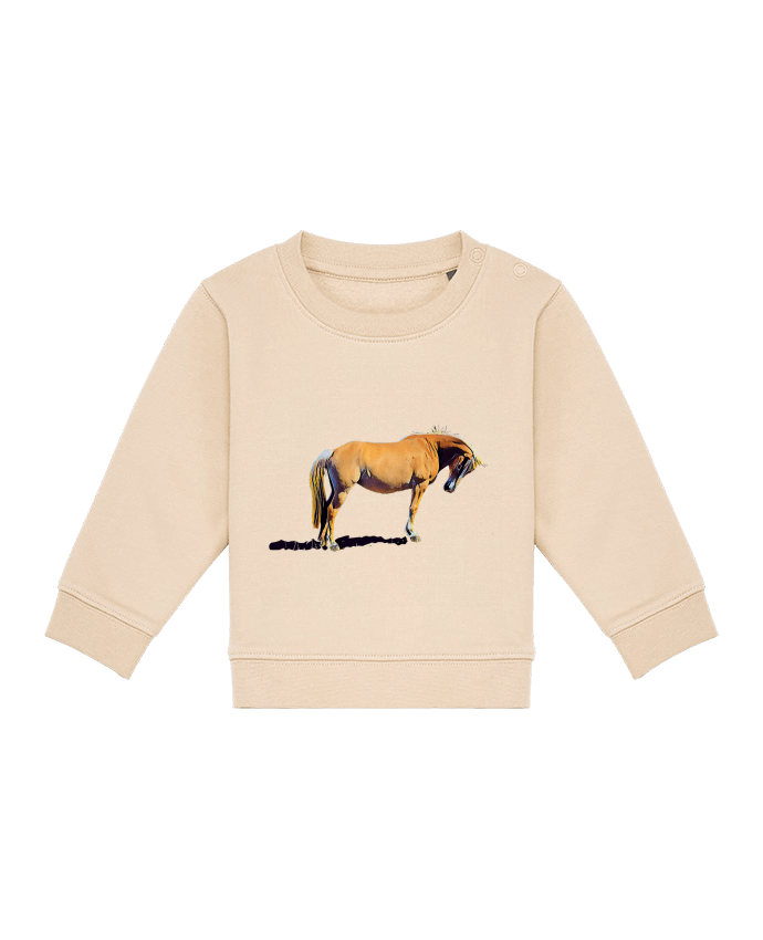 Sweat bébé Haflinger par Cafeine