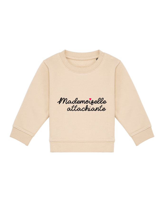 Sweat bébé mademoiselle attachiante par Tosca_33