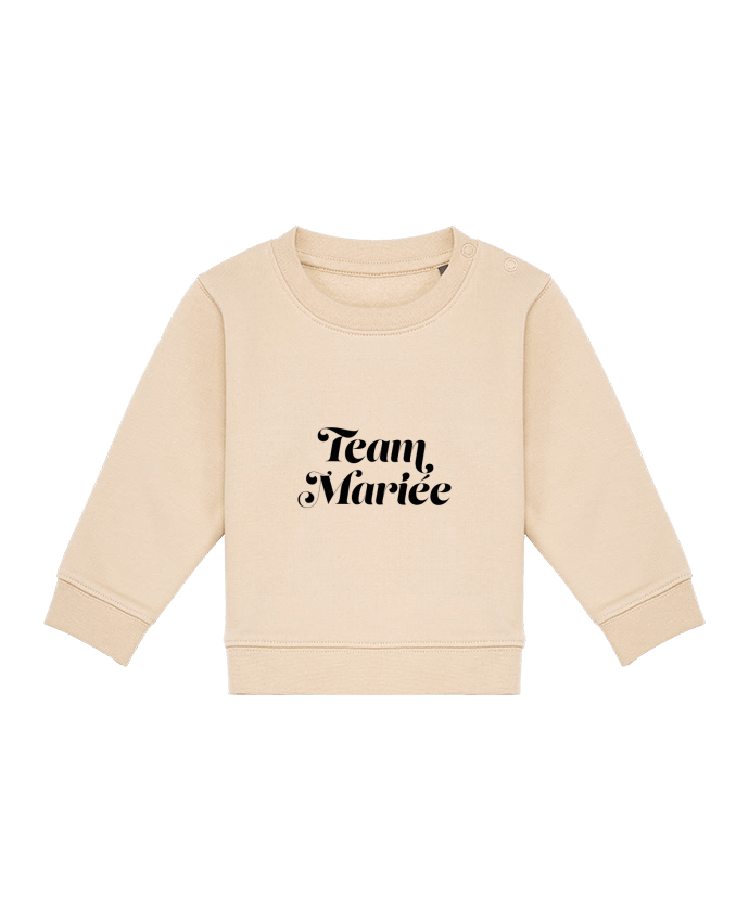 Sweat bébé Team Mariée par Nana