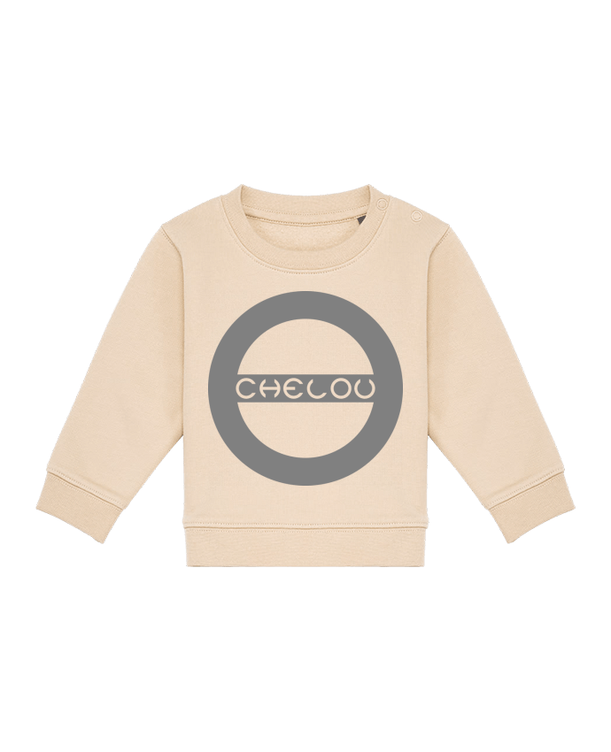 Sweatshirt bébé écoresponsable Chelou - Emblème por Chelou