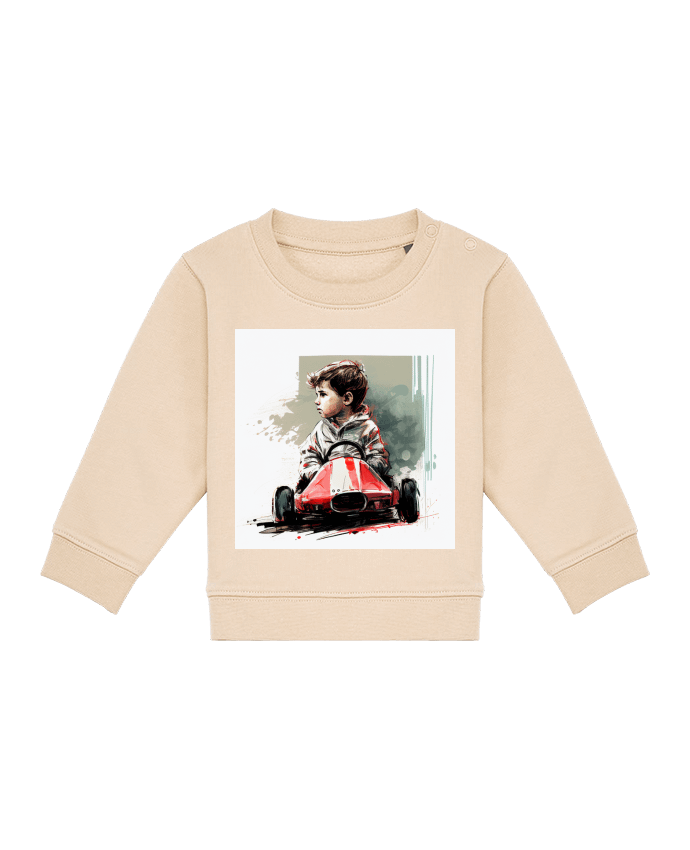 Sweat bébé Garçon course voiture par Louis_Designs
