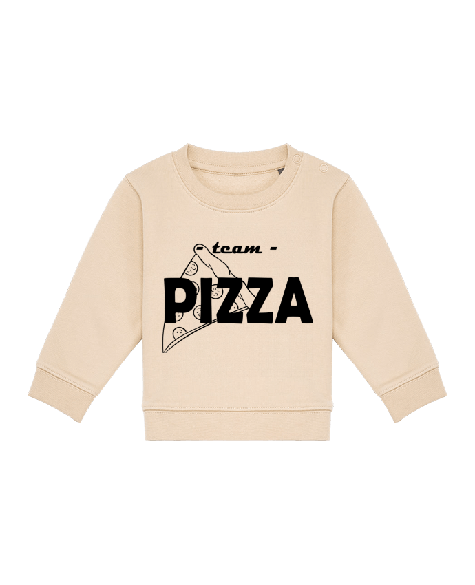 Sweat bébé team pizza par gc art