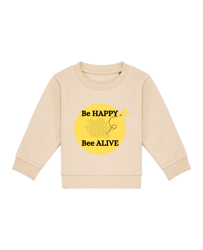 Sweat bébé Be Happy Bee Alive Sauvegarde des abeilles sauvegarde de la planète par AionArt