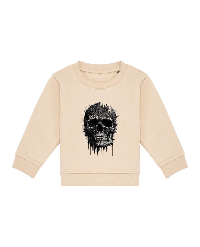 Sweat bébé tête de mort par CEML
