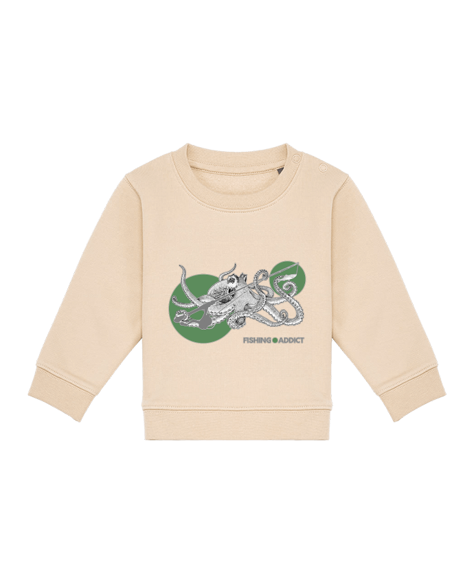 Sweat bébé Fishing Addict par Geronimo Gorilla SylverBack