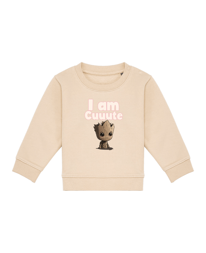 Sweat bébé I am cuuute - Baby Groot par DeviantArtz