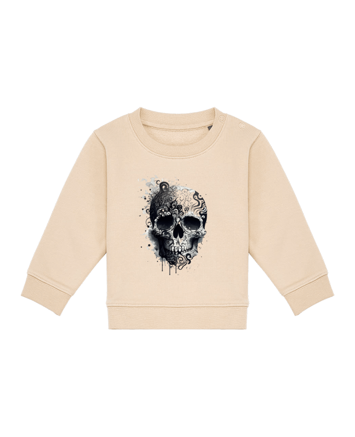 Sweat bébé Skull Art par Kraazy