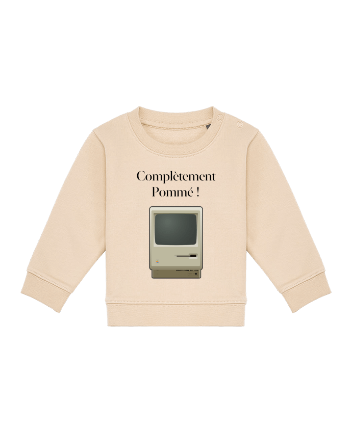 Sweat bébé Complètement Pommé Classic Mac par Nicolaiev