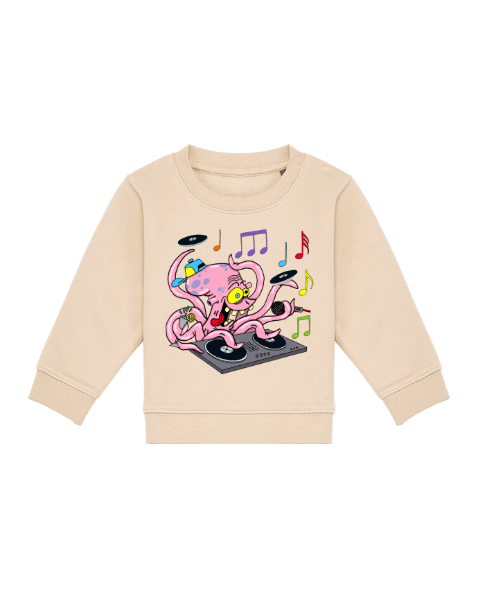 Sweat bébé Pieuvre deejay par LAGUENY