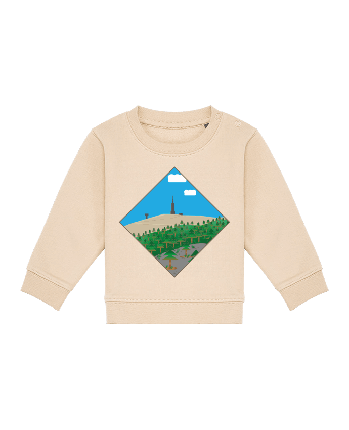 Sweat bébé Mont Ventoux par Lours/2pattes