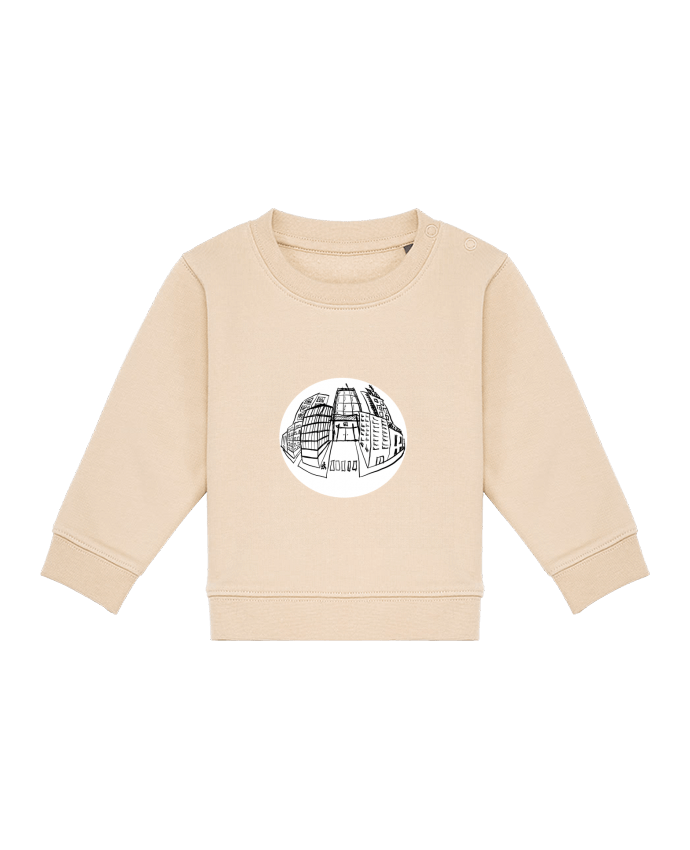 Sweat bébé Ville perspective par Enbata