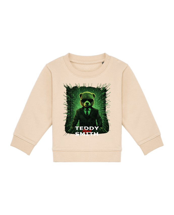 Sweat bébé Teddy Agent Smith par rabeille