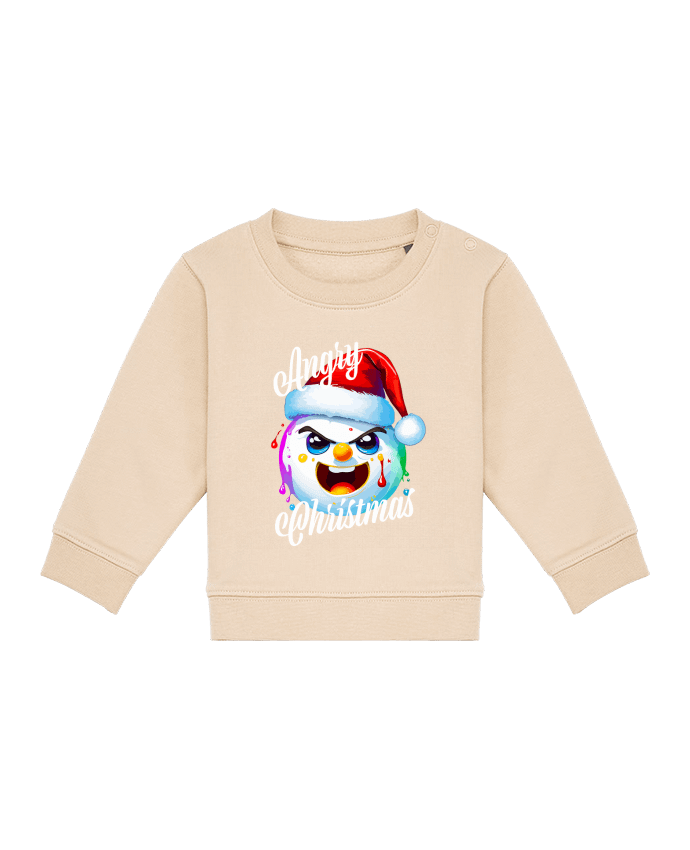 Sweat bébé Boule de Neige en colère. Angry Christmas par Featheart