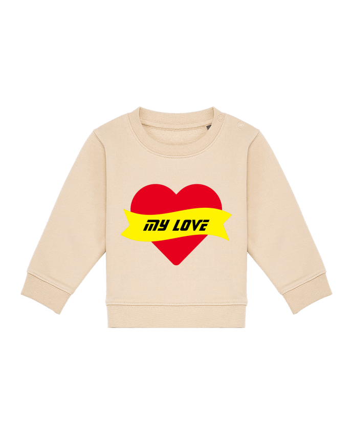 Sweat bébé My Love par CalmDownBro78