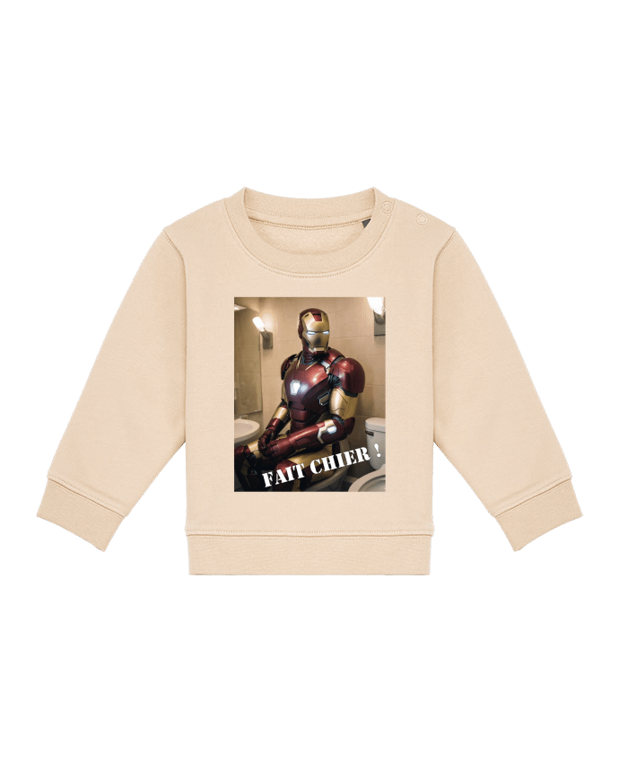 Sweat bébé Iron Man par TiA