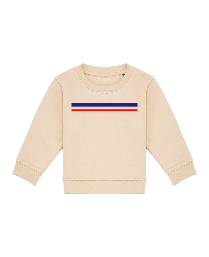 Sweatshirt bébé écoresponsable France Sports por zabceroni