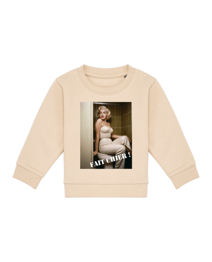 Sweat bébé Marylin Monroe par TiA
