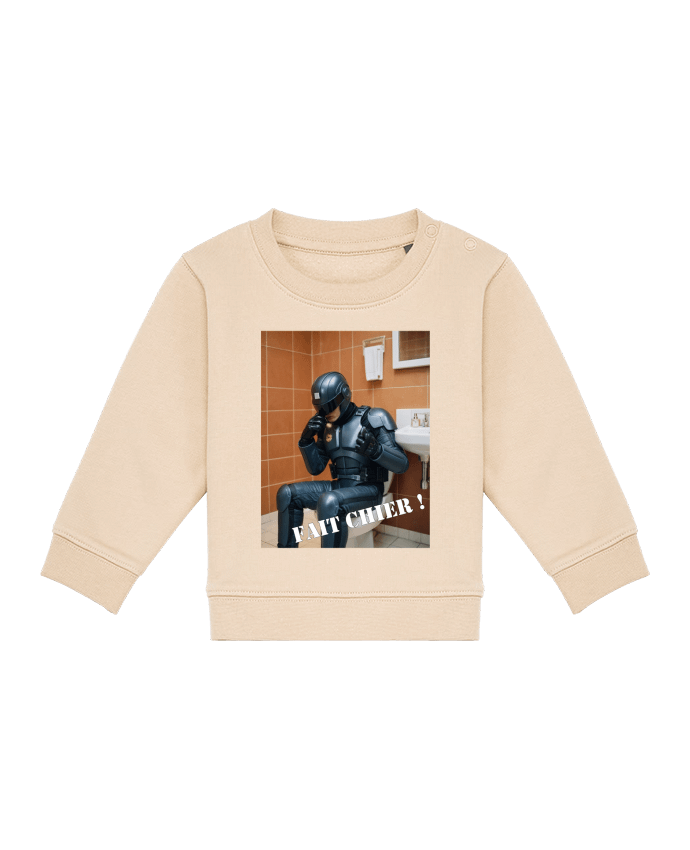 Sweat bébé Robocop par TiA