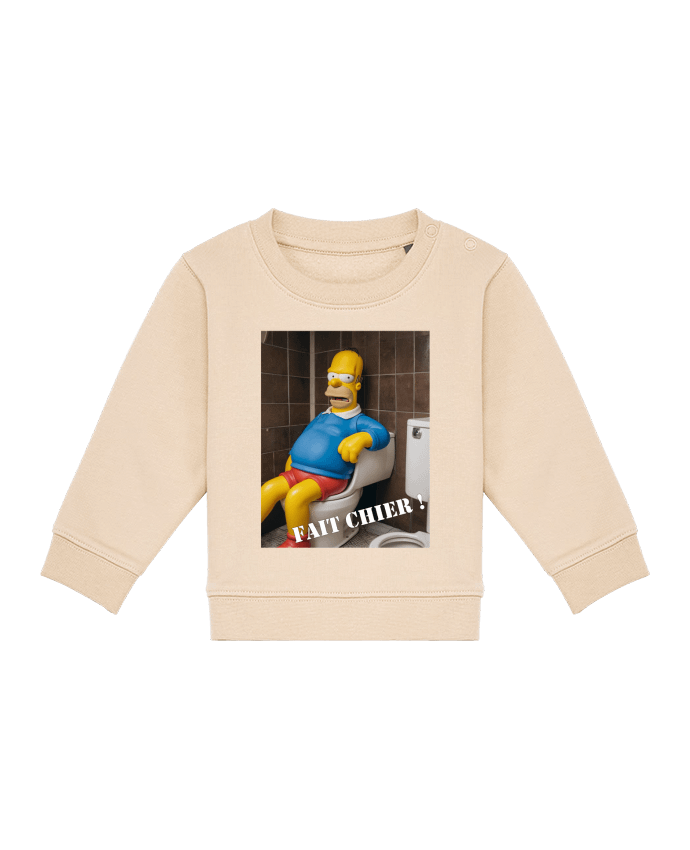 Sweat bébé Omer Simpson par TiA