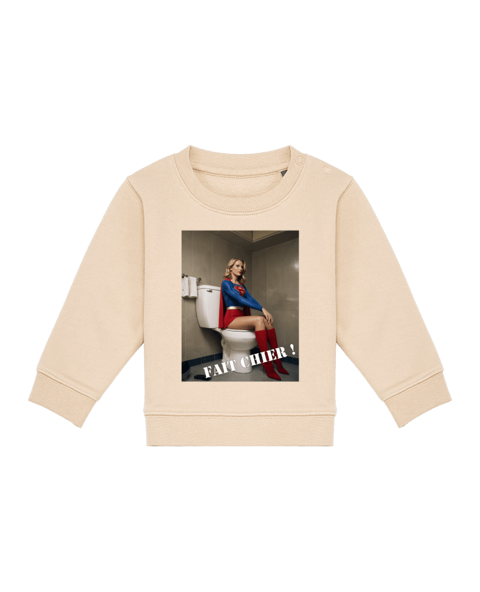 Sweat bébé Super Girl par TiA