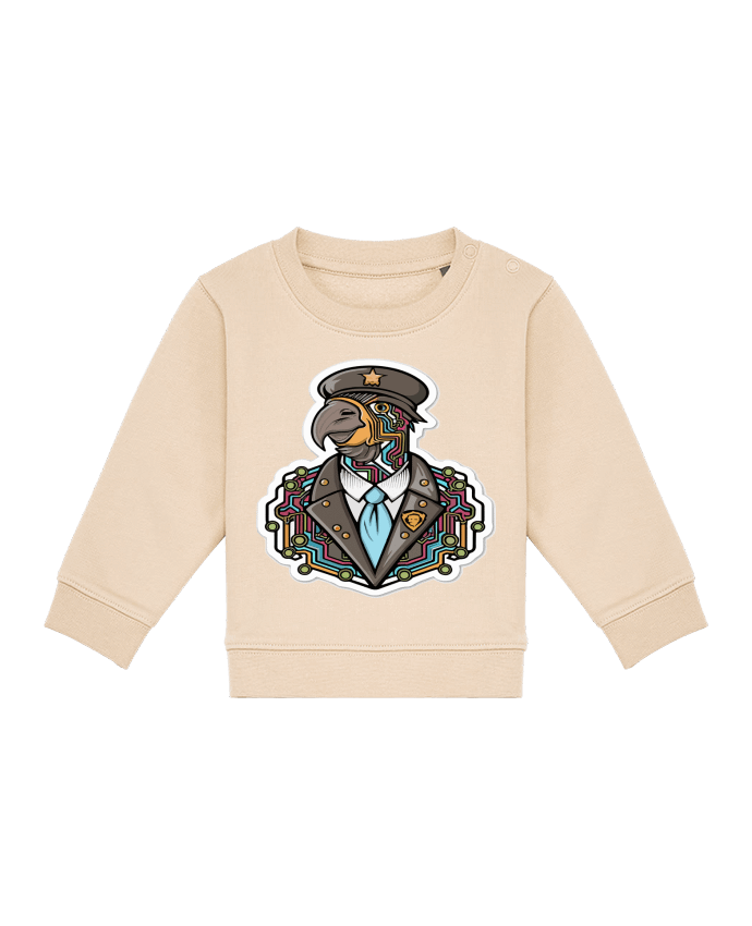 Sweat bébé Perroquet futuriste par VSGA