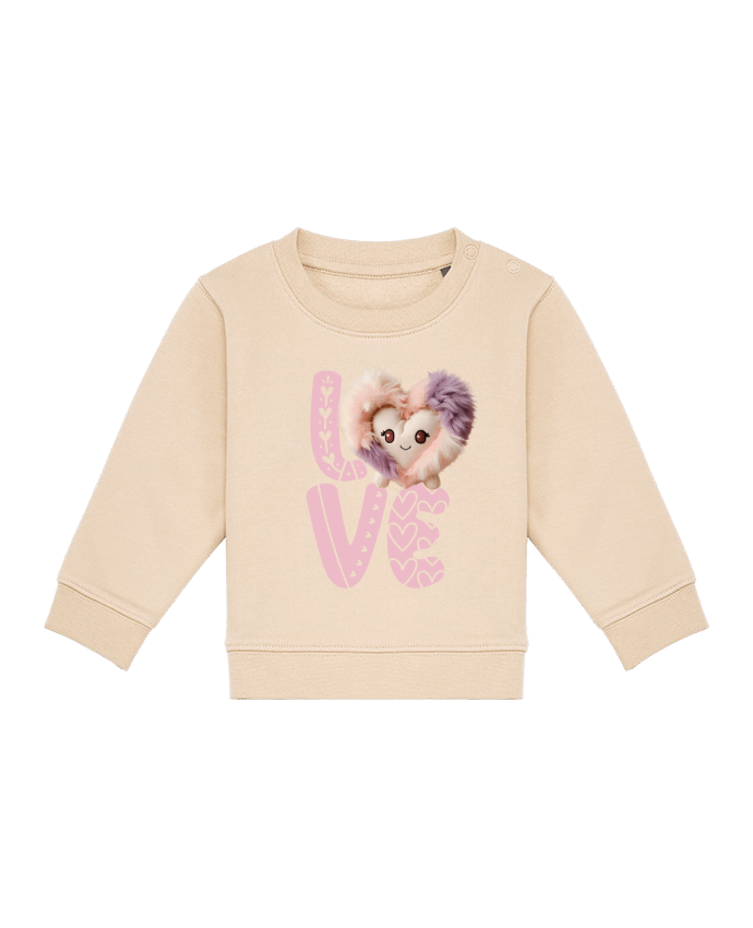 Sweat bébé Love Cute Chibi Heart 01 par Vamamoi