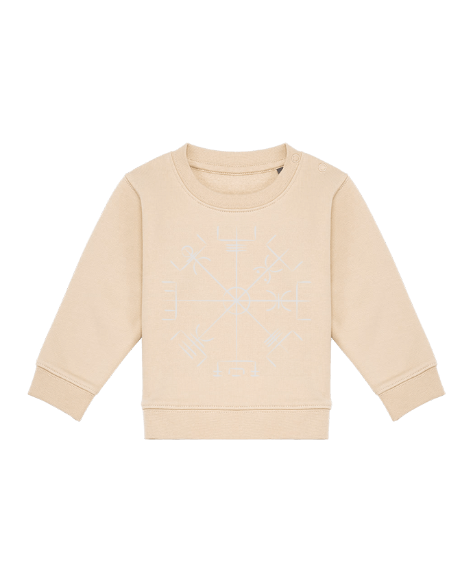 Sweat bébé Vegvisir symbole viking par KronoArt