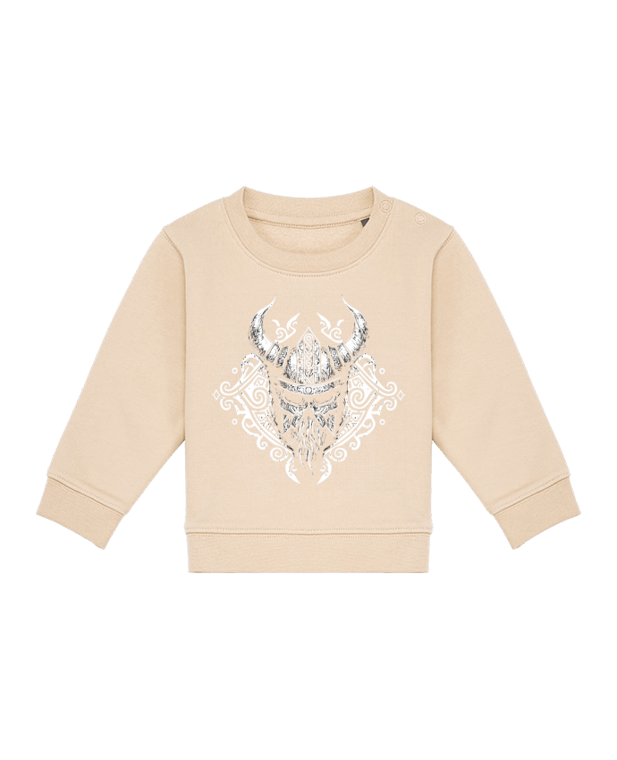 Sweat bébé Casque Viking à corne par KronoArt