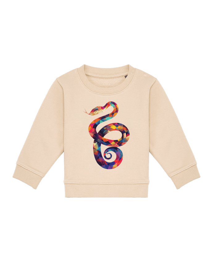 Sweat bébé Illustration de Serpent stylisé par KronoArt