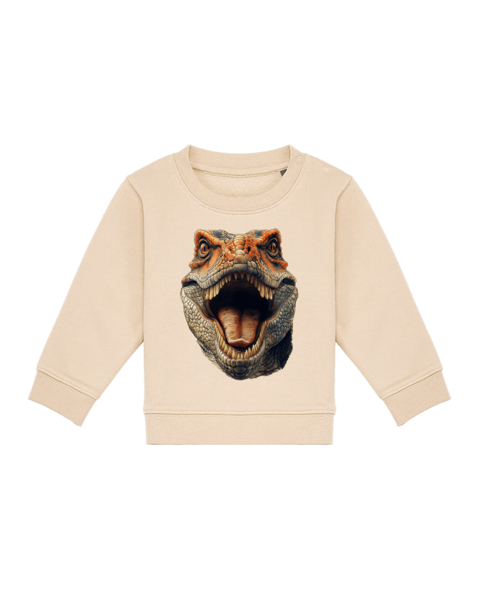 Sweat bébé Tête de dinosaure par KronoArt