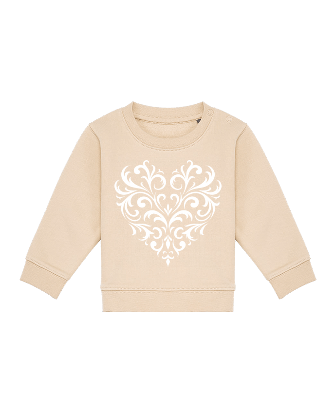 Sweat bébé Cœur par KronoArt