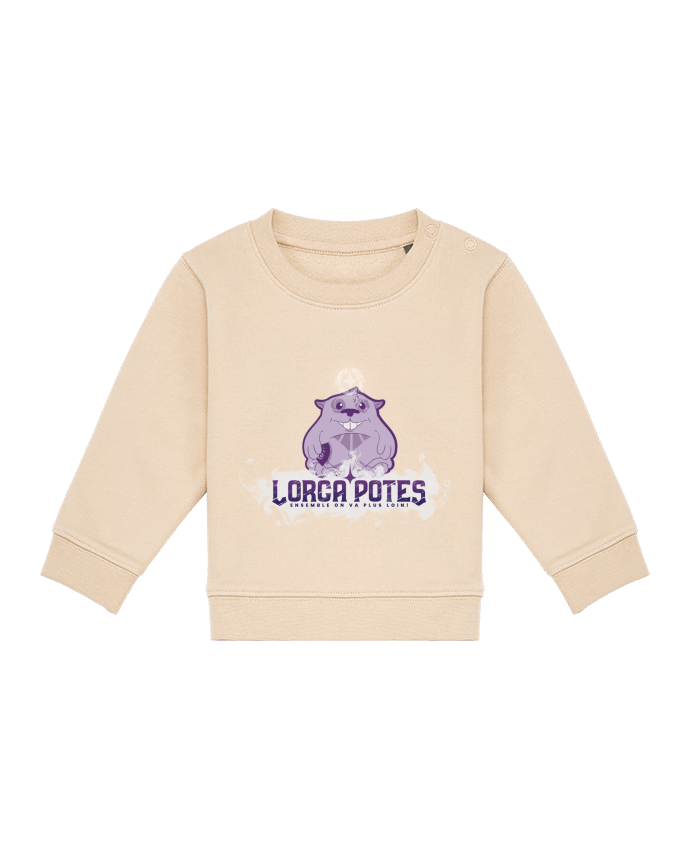 Sweat bébé Lorca'Potes avec Popote par Gerome En Live